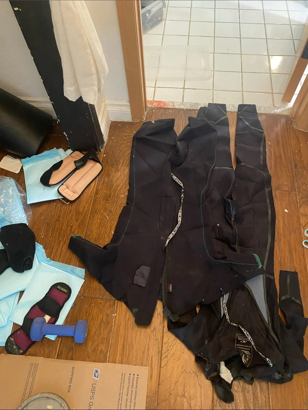 O'Neill Black Neoprene Full Wetsuit